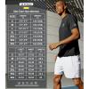 imageNORTHYARD Mens UPF 50 Sun Protection Shirts Swim SPF UV Quick Dry Short Sleeve TShirts for Athletic Fishing Rash GuardMidnight Heather