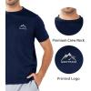 imageNORTHYARD Mens UPF 50 Sun Protection Shirts Swim SPF UV Quick Dry Short Sleeve TShirts for Athletic Fishing Rash GuardNavy