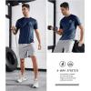 imageNORTHYARD Mens UPF 50 Sun Protection Shirts Swim SPF UV Quick Dry Short Sleeve TShirts for Athletic Fishing Rash GuardNavy