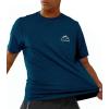 imageNORTHYARD Mens UPF 50 Sun Protection Shirts Swim SPF UV Quick Dry Short Sleeve TShirts for Athletic Fishing Rash GuardNavy Heather