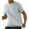 imageNORTHYARD Mens UPF 50 Sun Protection Shirts Swim SPF UV Quick Dry Short Sleeve TShirts for Athletic Fishing Rash GuardSmoke Heather