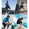 imageNORTHYARD Mens UPF 50 Sun Protection Shirts Swim SPF UV Quick Dry Short Sleeve TShirts for Athletic Fishing Rash GuardWhite