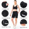 imageNORTHYARD Womens Athletic Hiking Shorts Quick Dry Active Running Lightweight Shorts for Gym Workout with 3 Zipper PocketsA1black
