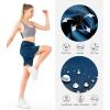 imageNORTHYARD Womens Athletic Hiking Shorts Quick Dry Active Running Lightweight Shorts for Gym Workout with 3 Zipper PocketsA2seablue