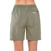 imageNORTHYARD Womens Athletic Hiking Shorts Quick Dry Active Running Lightweight Shorts for Gym Workout with 3 Zipper PocketsA2silver Sage