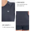 imageNORTHYARD Womens Short Sleeve Athletic Running Workout Shirts Lightweight Quick Dry Rash Guard Tops Shirts Moisture WickingDark Grey