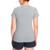 imageNORTHYARD Womens Short Sleeve Athletic Running Workout Shirts Lightweight Quick Dry Rash Guard Tops Shirts Moisture WickingLight Grey