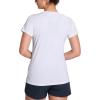 imageNORTHYARD Womens Short Sleeve Athletic Running Workout Shirts Lightweight Quick Dry Rash Guard Tops Shirts Moisture WickingWhite