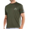 imageNORTHYARD Mens UPF 50 Sun Protection Shirts Swim SPF UV Quick Dry Short Sleeve TShirts for Athletic Fishing Rash GuardArmygreen