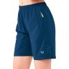 imageNORTHYARD Womens Athletic Hiking Shorts Quick Dry Active Running Lightweight Shorts for Gym Workout with 3 Zipper PocketsA2seablue