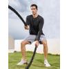 imageNORTHYARD Breathable 20 Mens Athletic LongSleeve TShirtBlack