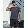 imageNORTHYARD Breathable 20 Mens Athletic Workout TShirtDarkgrey