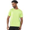 imageNORTHYARD Breathable 20 Mens Athletic Workout TShirtLemonyellow
