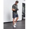 imageNORTHYARD Breathable 20 Mens Athletic Workout TShirtMidnightheather