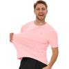 imageNORTHYARD Breathable 20 Mens Athletic Workout TShirtPinkheather