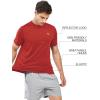 imageNORTHYARD Breathable 20 Mens Athletic Workout TShirtRed