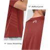 imageNORTHYARD Breathable 20 Mens Athletic Workout TShirtRedochre