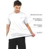 imageNORTHYARD Breathable 20 Mens Athletic Workout TShirtWhite