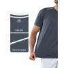 imageNORTHYARD Mens Athletic Running TShirts Workout Lightweight Short Sleeve Performance Shirts Top TeeCoolgrey