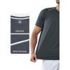 imageNORTHYARD Mens Athletic Running TShirts Workout Lightweight Short Sleeve Performance Shirts Top TeeDarkgrey