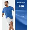 imageNORTHYARD Mens Athletic Running TShirts Workout Lightweight Short Sleeve Performance Shirts Top TeeGreyblue