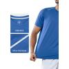 imageNORTHYARD Mens Athletic Running TShirts Workout Lightweight Short Sleeve Performance Shirts Top TeeGreyblue