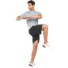 imageNORTHYARD Mens Athletic Running TShirts Workout Lightweight Short Sleeve Performance Shirts Top TeeLightgrey
