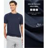 imageNORTHYARD Mens Athletic Running TShirts Workout Lightweight Short Sleeve Performance Shirts Top TeeNavy
