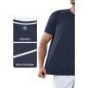 imageNORTHYARD Mens Athletic Running TShirts Workout Lightweight Short Sleeve Performance Shirts Top TeeNavy