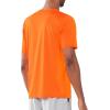 imageNORTHYARD Mens Athletic Running TShirts Workout Lightweight Short Sleeve Performance Shirts Top TeeOrange