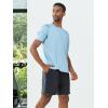 imageNORTHYARD Mens Athletic Running TShirts Workout Lightweight Short Sleeve Performance Shirts Top TeeSkyblue