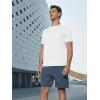 imageNORTHYARD Mens Athletic Running TShirts Workout Lightweight Short Sleeve Performance Shirts Top TeeWhite