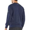 imageNORTHYARD Mens Crewneck Sweatshirt Long Sleeve Cotton Pullover Moisture Wicking Comfortable Casual Sweatshirts for MenNavy