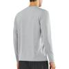 imageNORTHYARD Mens Long Sleeve Running Shirts Quick Dry Athletic Shirts Lightweight Workout Gym T Shirt Hiking Fishing Tee TopsGreyheather