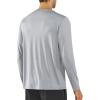 imageNORTHYARD Mens Long Sleeve Running Shirts Quick Dry Athletic Shirts Lightweight Workout Gym T Shirt Hiking Fishing Tee TopsLightgrey