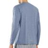 imageNORTHYARD Mens Long Sleeve Running Shirts Quick Dry Moisture Wicking Workout Athletic ShirtBlueheather