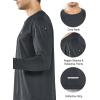 imageNORTHYARD Mens Long Sleeve Running Shirts Quick Dry Moisture Wicking Workout Athletic ShirtDarkgrey