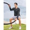 imageNORTHYARD Mens Long Sleeve Running Shirts Quick Dry Moisture Wicking Workout Athletic ShirtDarkgrey