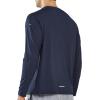 imageNORTHYARD Mens Long Sleeve Running Shirts Quick Dry Moisture Wicking Workout Athletic ShirtNavy