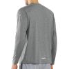 imageNORTHYARD Mens Long Sleeve Running Shirts Quick Dry Moisture Wicking Workout Athletic ShirtSmokeheather