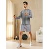 imageNORTHYARD Mens Long Sleeve Running Shirts Quick Dry Moisture Wicking Workout Athletic ShirtSmokeheather