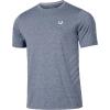 imageNORTHYARD Breathable 20 Mens Athletic Workout TShirtBlueheather