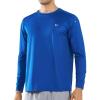 imageNORTHYARD Mens Long Sleeve Running Shirts Quick Dry Moisture Wicking Workout Athletic ShirtRoyalblue