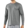 imageNORTHYARD Mens Long Sleeve Running Shirts Quick Dry Moisture Wicking Workout Athletic ShirtSmokeheather