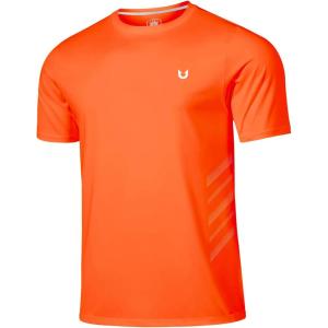 imageNORTHYARD Breathable 20 Mens Athletic Workout TShirtOrange
