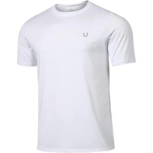 imageNORTHYARD Breathable 20 Mens Athletic Workout TShirtWhite