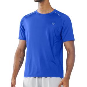 imageNORTHYARD Mens Athletic Running TShirts Workout Lightweight Short Sleeve Performance Shirts Top TeeRoyalblue