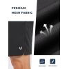 imageNORTHYARD Mens 5quot Running Shorts Athletic Workout Gym Quick Dry Mesh Short with PocketsBlack