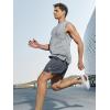 imageNORTHYARD Mens 5quot Running Shorts Athletic Workout Gym Quick Dry Mesh Short with PocketsCool Grey