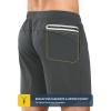 imageNORTHYARD Mens 5quot Running Shorts Athletic Workout Gym Quick Dry Mesh Short with PocketsDark Grey